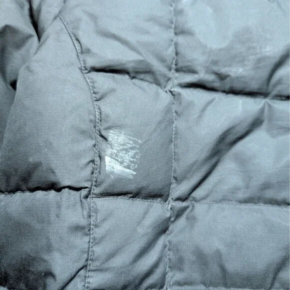 LL Bean Mountain Classic Down Parka Hooded Jacket Women M Downtek Pertex Puffer